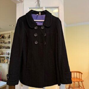 Susina Black Wool Jacket
